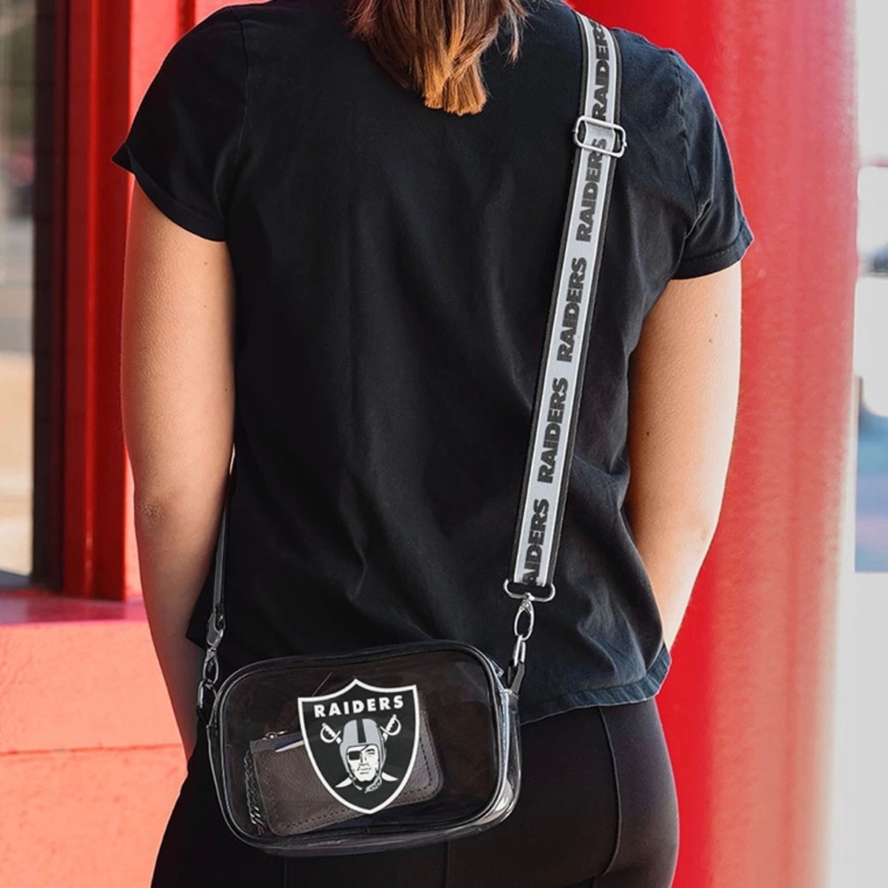 COPY - RAIDERS 2023 NFL Clear Stadium Crossbody BNWT!!!